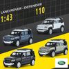 1/43 Scale Land Rover Defender 110 Alloy Car Model Pull Back Collection Miniature Voiture Toy Vehicle Gift Boy Birthday Gift