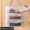 Multi-Functional Three-Layer Collapsible Drying Net - Suitable for Fish, Vegetables, Etc. - a Perfect Storage Solution for Balconies