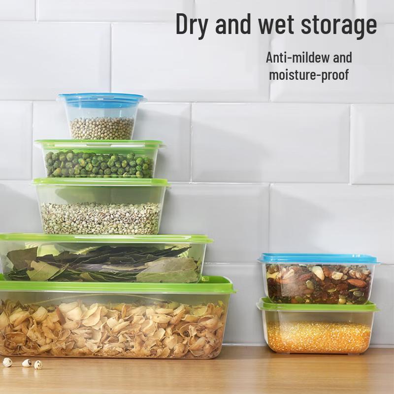 Meiliya HC073715 Square Microwaveable Food Storage Box 520ml