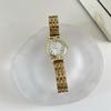 Watch Gold Chain Exquisite Light Luxury Medieval Women'S Niche Casual Quartz Movement