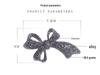 European and American Luxury Rhinestone Bow Brooch 