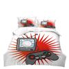 Gamer Duvet Cover For Kids,Twin Size,Teens Gaming Bedding Set For Boys And Girls,Video Games Comforter Cover,Gamepad Quilt Cover