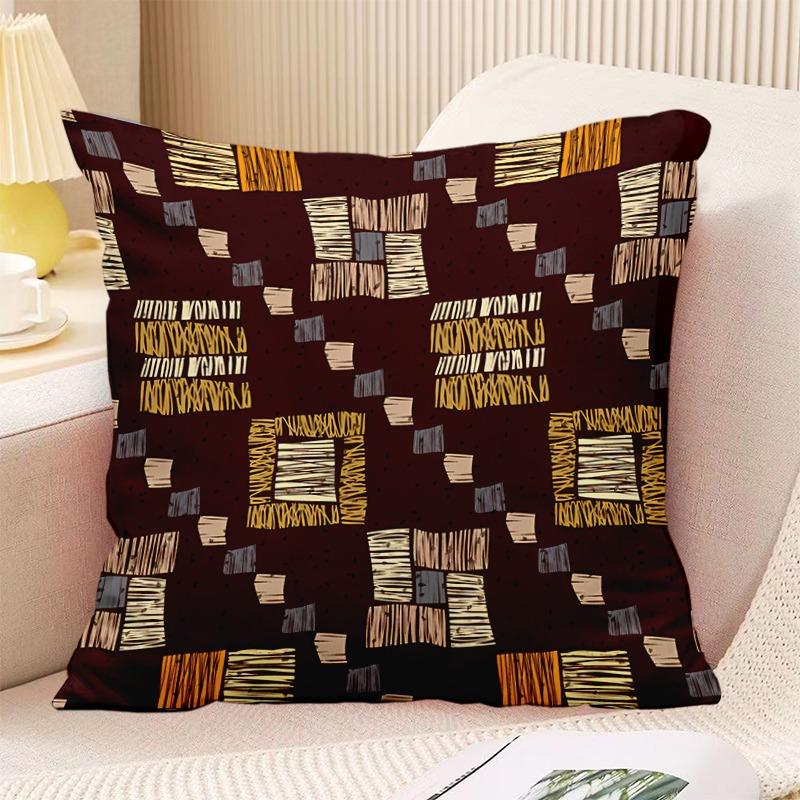 

Декоративная наволочка с принтом в стиле бохо в винтажном стиле для спальни, гостиной, квадратная подушка, наволочка 40x40cm