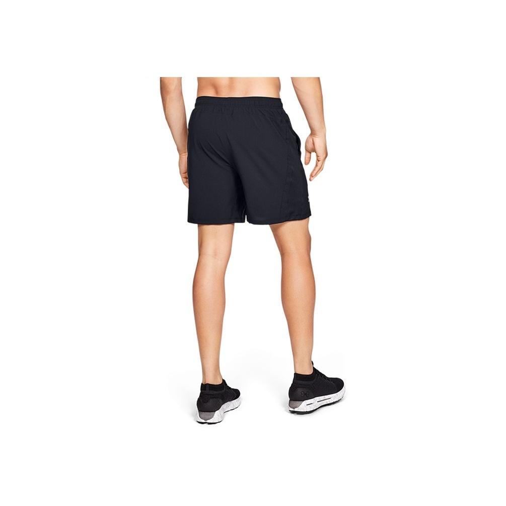 Under Armour 2-in-1 Running Shorts Men Bottoms Black 1326576-001
