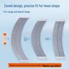Men's Invisible Film Design Toupee with Double-Sided Tape for Natural Look