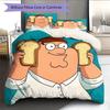 Peter Griffin Fun Pattern Bedding Home Decoration Birthday Gift ( 1 duvet cover + 2 pillowcase, without core),fan merchandise.