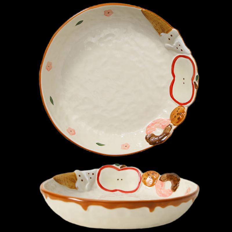 Deou Starlight Cartoon Ceramic Plates