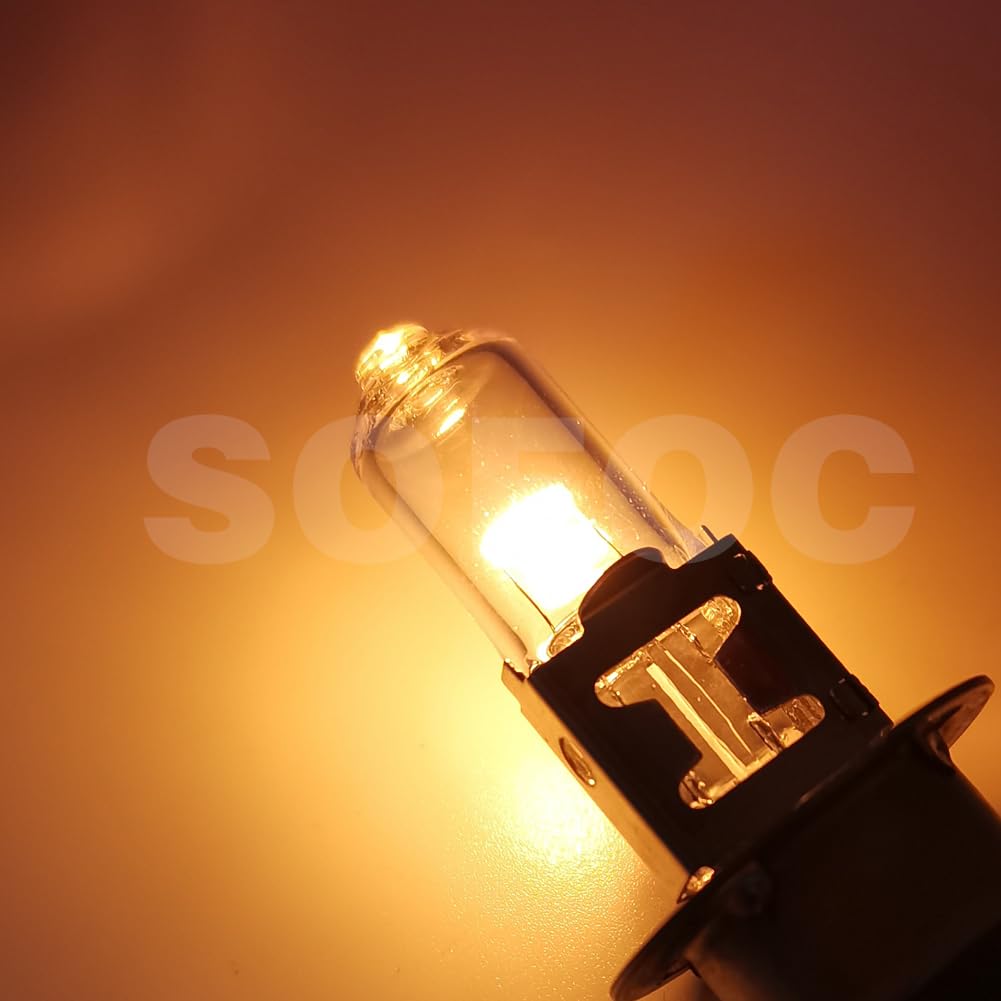 SOFOC H3C Bulb 12V 100W PK22D Warm White 5000K Camper