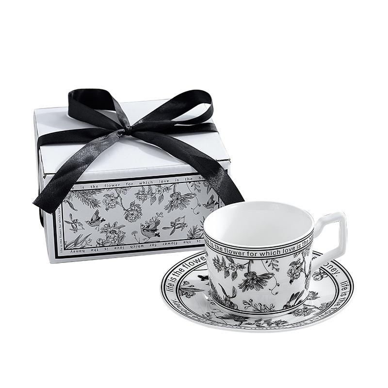 British High-Value Ceramic Cup Gift Tea Cup Coffee Cup Saucer Water Cup Set Premium Souvenir Afternoon Tea