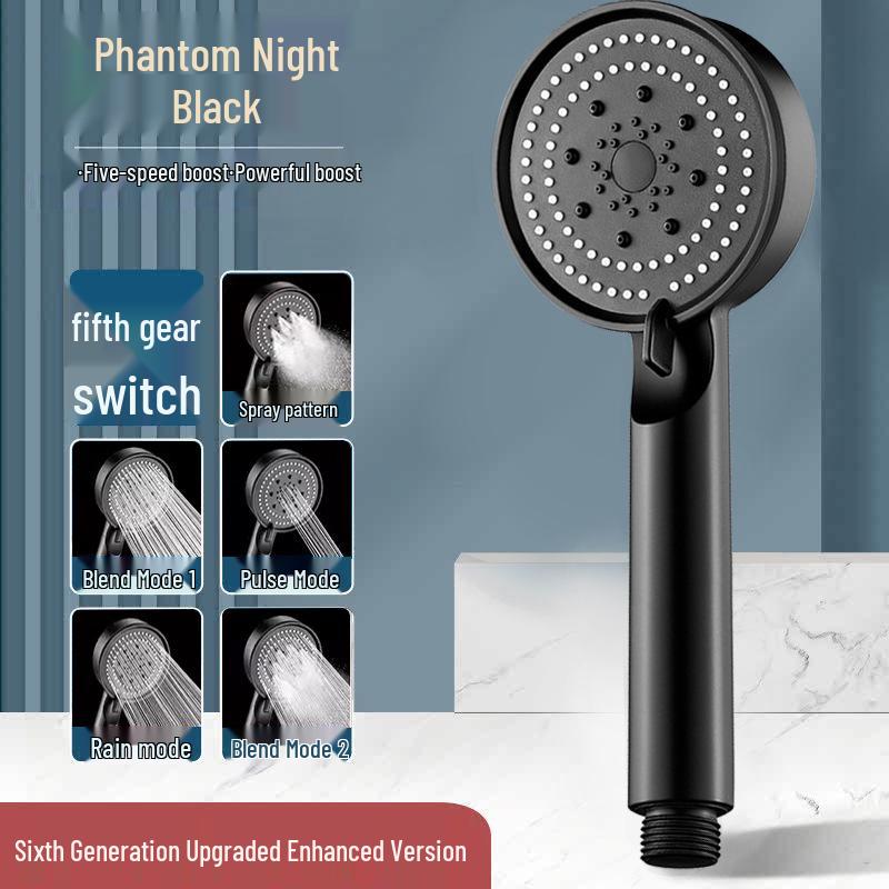 

Ручной душ и набор смесителей с 5 режимами высокого давления Default