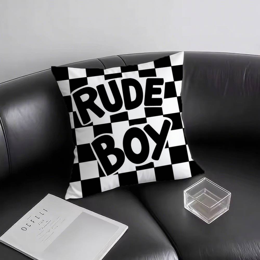 1pc Original Rude Boy Pillow Case Square Bedroom Sofa Leisure Comfort Cushion Car Living Room Home Decoration