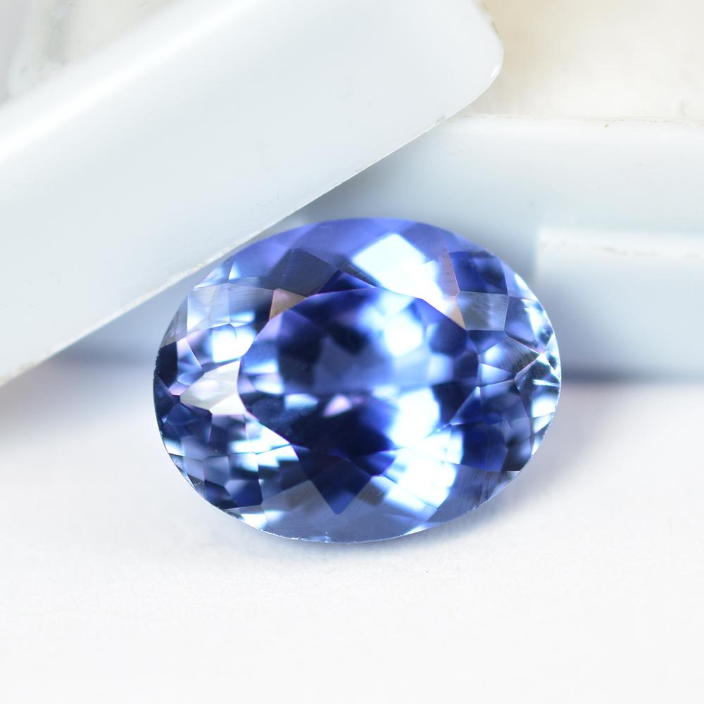 Natural Blue Sapphire Loose Gemstone Oval Cut 8.75 ct September Birthstone for Gem Collections
