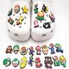 27-Piece Super Mario Crocs Shoe Charms Set - Cartoon Decorative Buckles for DIY Garden Shoes