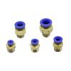 Air Pneumatic 12mm 10mm 8mm 6mm 4mm Hose Tube 1/8" 1/4" 3/8" 1/2" Male Thread Air Pipe Connector Quick Coupling 1 Pcs