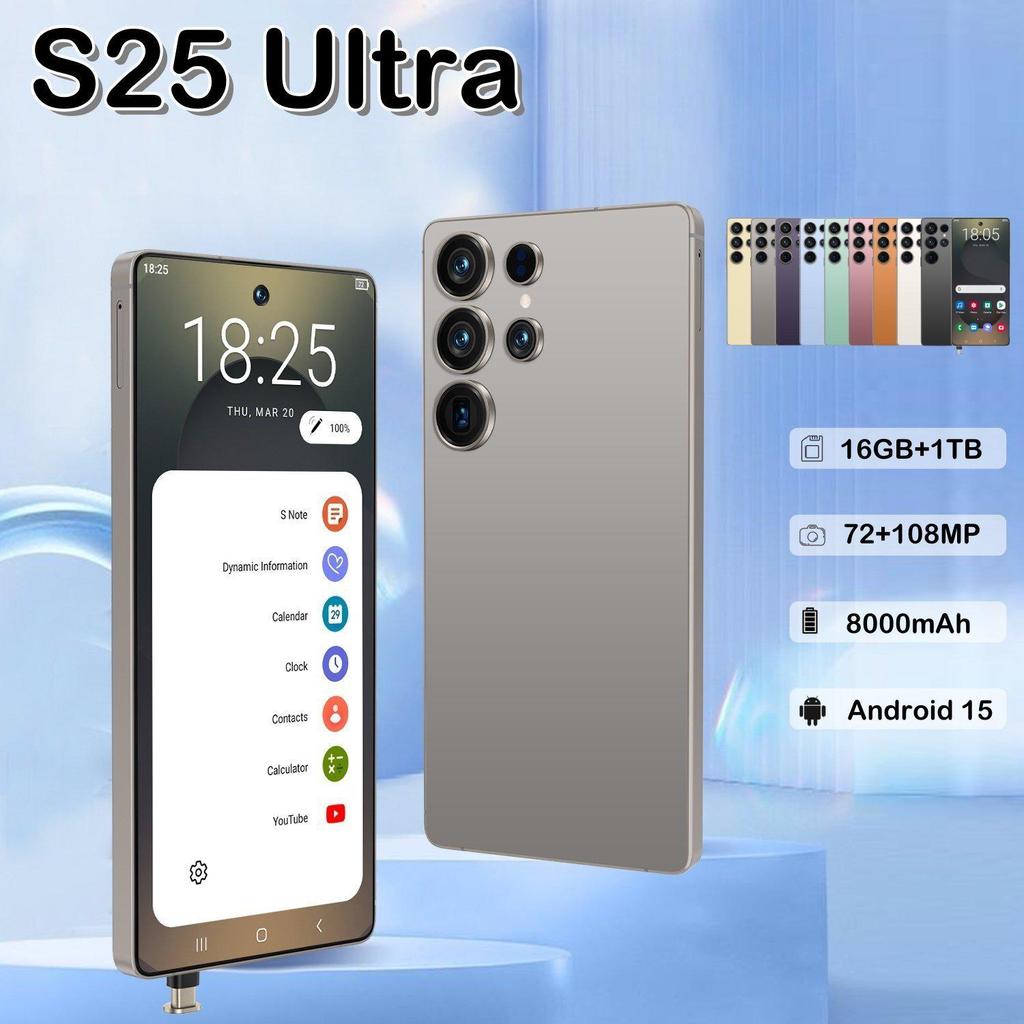 New S25 Ultra Smartphone: 6.9" Screen, 16GB+1TB Storage.
