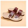 New Women's Shoes Round-toed One-heel Flip-flops Devotion