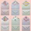 SCStyle Stationary Paper and Envelopes Set Contain 48Sheets Writing Paper 5.9X7.7Inch+24 Pcs A6 Cute Envelopes 4x6Inch with Water-Based
