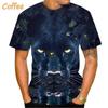 New Hot Sale Panther 3D Print T-Shirts Men Women Fashion Casual Short Sleeve T Shirt Oversized Harajuku Tees Tops Kids Clothing
