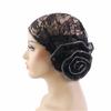 1PC Women Girls Floral Lace Turban Hat India Cap Muslim Hats Chemo Cap Flower Bonnet Beanies Hijab Underscarf