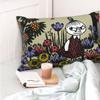 Moomin Little My Soft and Comfortable Sofa Decorative Pillow Suitable for and 60cm X 40cm Pillowcase, Anti-mite, Antibacterial, Anti-odor,