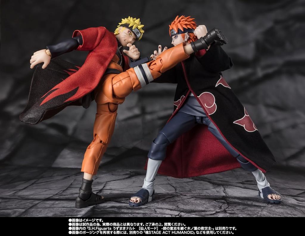 Pain Tendou O Olho da Reencarnação que Une os Seis Caminhos Tamashii Nations NARUTO Shippuden Bandai Spirits Figura de Ação S.H.Figuarts - - - -