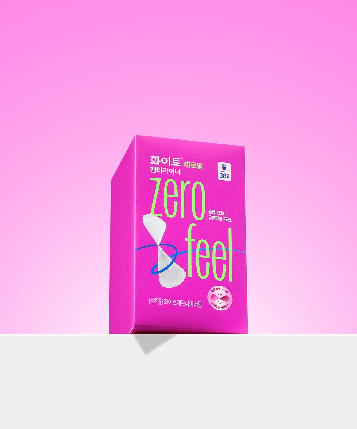 Zero Feel Long Liner 36 Sheets x 3 Packs
