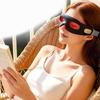 Rechargeable Red Light Vibration Eye Care Device Home Eye Beauty Device Portable Microcurrent Eye Massager