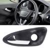 Left Interior Door Handle Replacement Electroplating Inner Door Handle 6J1837113A for SEAT-Ibiza 2009-2012