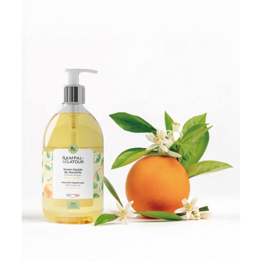 Rampal Latour Savon Liquid Orange Blossom 500ml Liquid Soap FREE