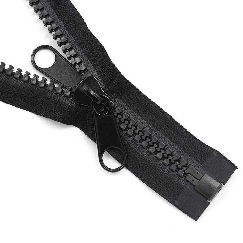 10# Pryskyřičný zip Náhradní opravná sada pro spací pytle Stanový zámek Dlouhý zip Otevřený konec Oboustranný jezddec 60-400 cm