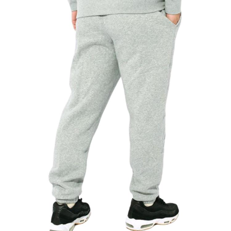 Nike Logo Letter Print Pattern Lace-Up Knitted Sports Pants Men Pants Gray FZ0882-063