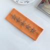 Non Slip Rhinestone Star Headband Elastic Stretchy Sweatband Y2K Knit Hair Band  Daily Wear
