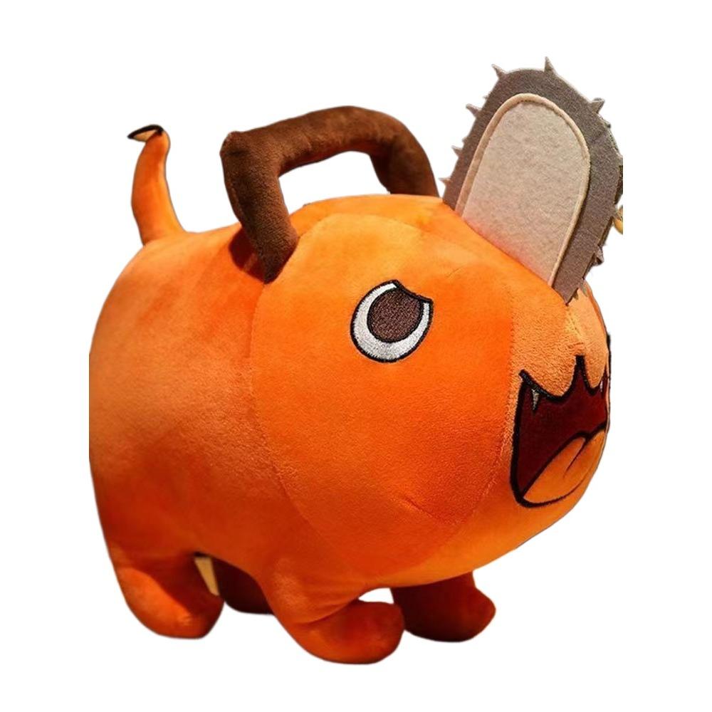

10-40 см аниме бензопила человек плюшевые Pochita кулон брелок плюшевые куклы мягкая подушка коллекция косплей подарок на день рождения 10cm pendant белый/оранжевый