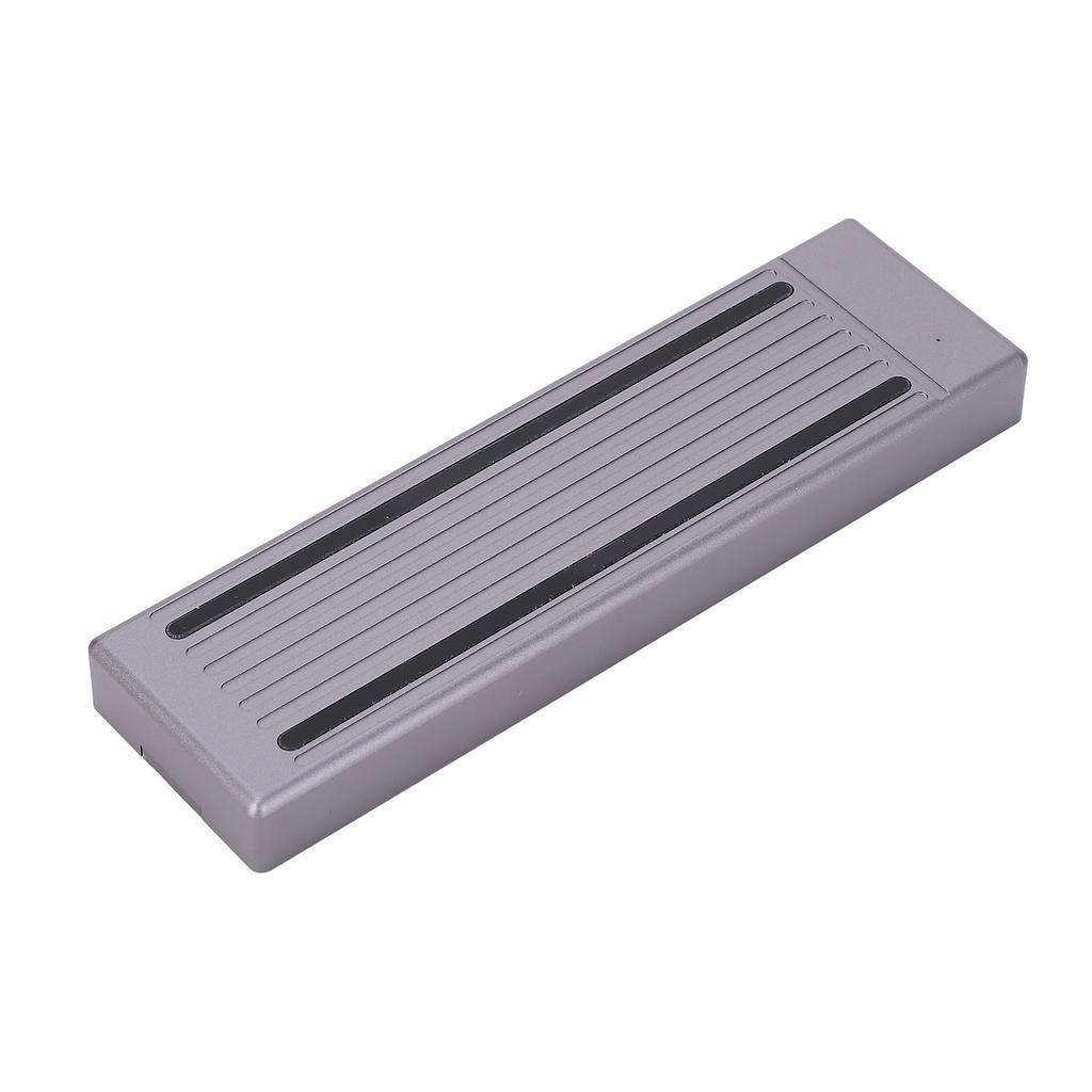 Type C SSD Enclosure Portable 10Gbps USB3.1 Gen2 M.2 NGFF Solid State Drive Enclosure With RGB Lighting for 2230 2242