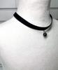 Glory_Arden [Unisex] Hematite Choker Necklace / Ghmn-351
