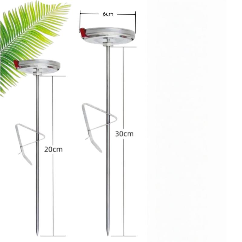 1Pcs 54mm Stainless Oven Grill Barbecue Temperature Gauge 20/30CM Kitchen Thermometer Probe Meat Cooking BBQ Food Thermometer