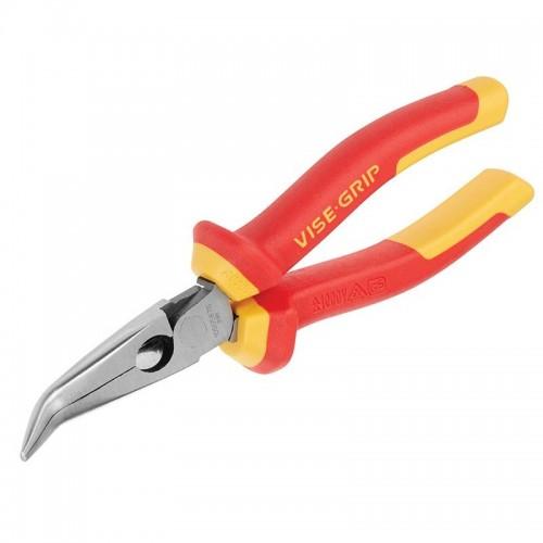 Irwin Vise-grip High Leverage Vde Bent Nose Pliers 200mm (8in)