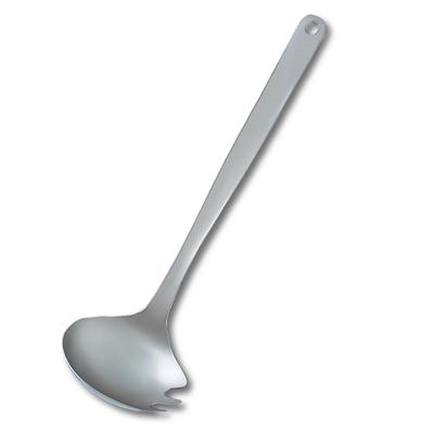 Sori Yanagi Cutlery with a Simple Form That Pursues Ease of Use Tsubame Sanjo Stainless Steel Fork Ladle Dishwasher Safe Matte Finish - - - - -
