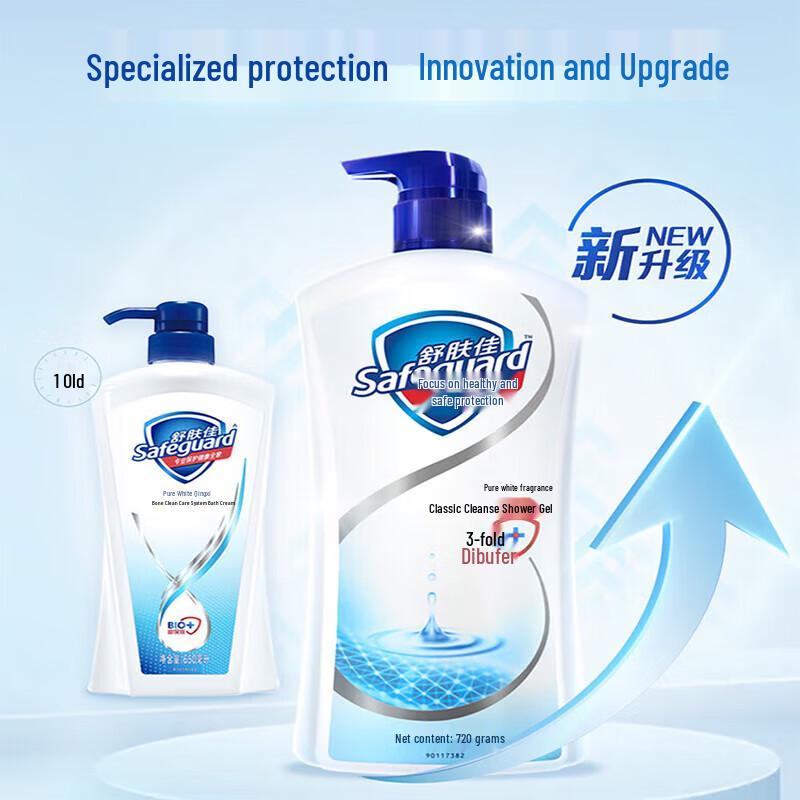 Safeguard Lemon Moisturizing Shower Gel