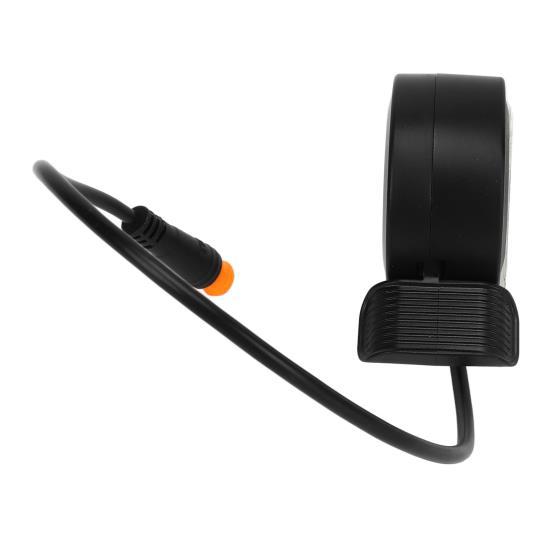 Daumengashebel für Elektroroller, 3-polig, wasserdicht, verhindert Rutschen, runder Finger-Gashebel zur Geschwindigkeitsregelung