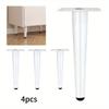 4Pcs 10cm Versatile Furniture Legs Metal Sofa Legs Modern Furniture Support Feet Replacement Leg For Couch Chair Cabinet Table