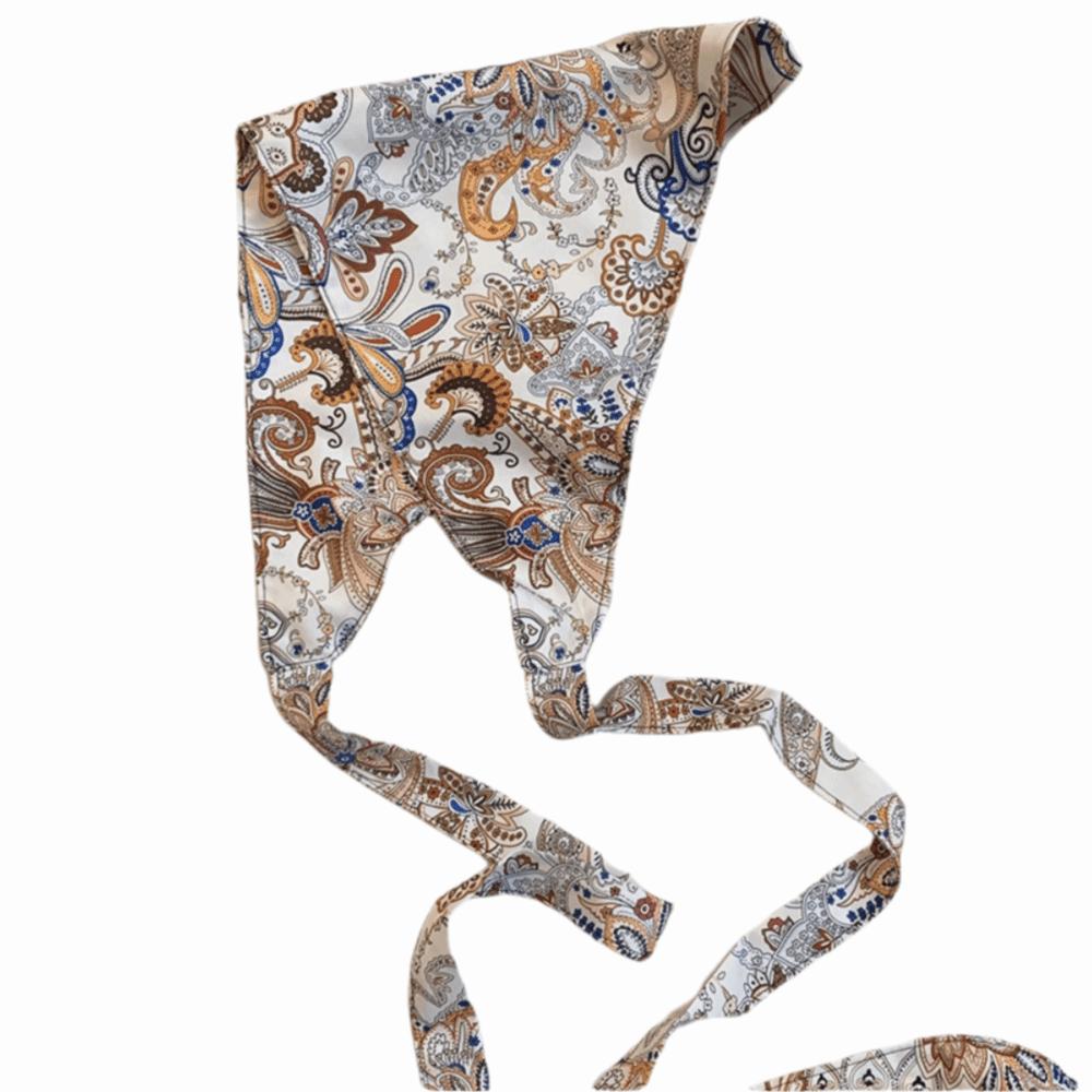 Ethnic Style Triangular Scarf Multicolor Waist Seal Fashion Waist Decoration  Accessories