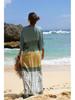 Rayon Printed Beach Cover-up Robe - Resort Casual Bikini Style 786
