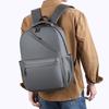 Schoolbag1011 summer new light men and women high sense fashion simple backpack solid color outdoor commuter student backpack