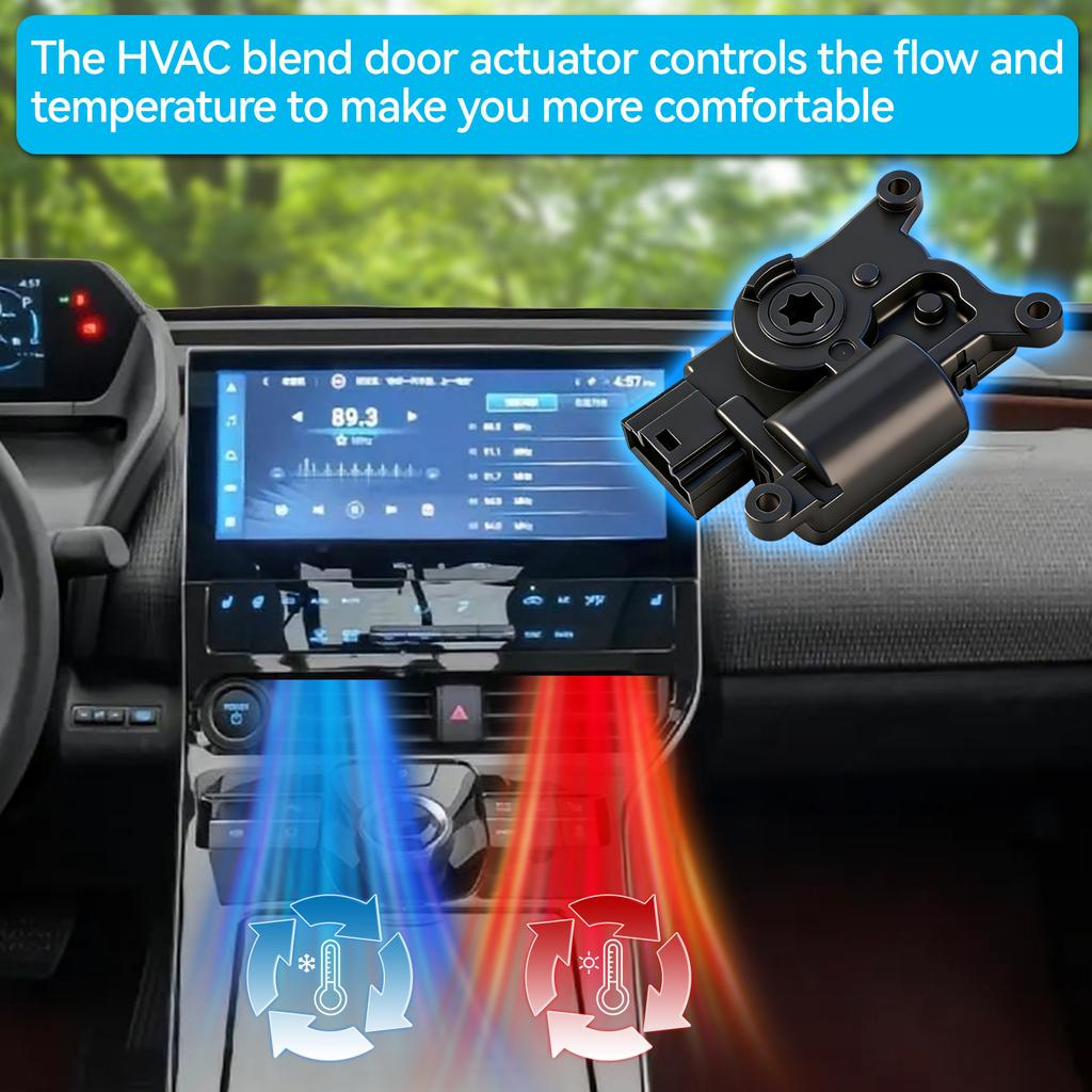 HVAC Heater Blend Air Door Control Actuator For A3 A4 Q2 TT Seat Ateca Leon Skoda Karoq Octavia VW Arteon Golf Passat Tiguan Touran 5Q0907511A