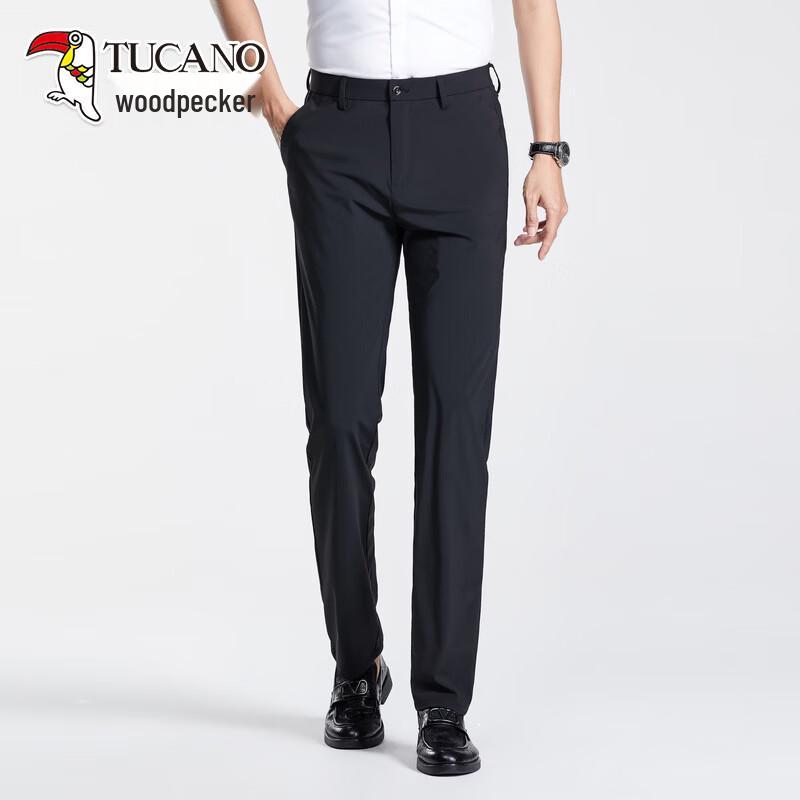 TUCANO Men s Straight-Leg Business Casual Pants 30
