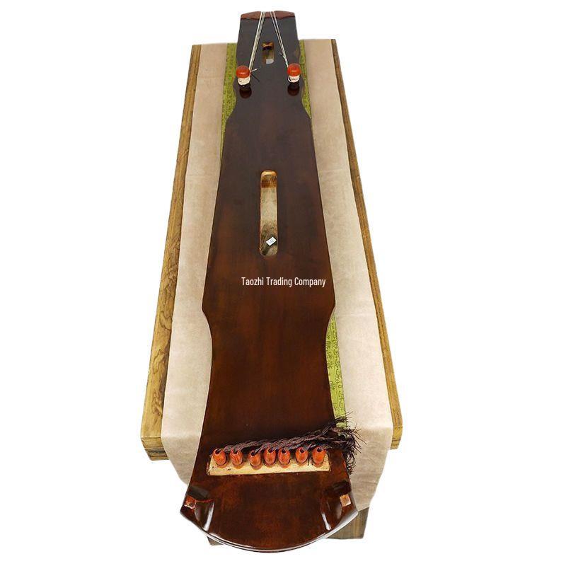 Handmade Tongmu Guqin Fuxi-style Seven-Stringed Instrument for Beginners