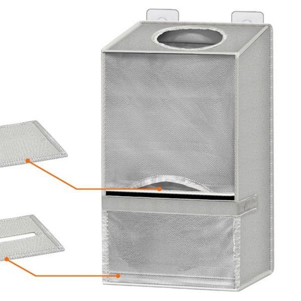 Non-woven Fabric Garbage Bag Storage Bag Wall Mounted Trash Bags Dispenser  Shopping Bags