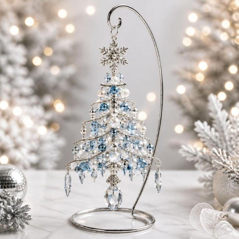 DIY Weihnachtsbaumschmuck-Set Perlen-Weihnachtsbastelset Festliche Feiertagsaktivität