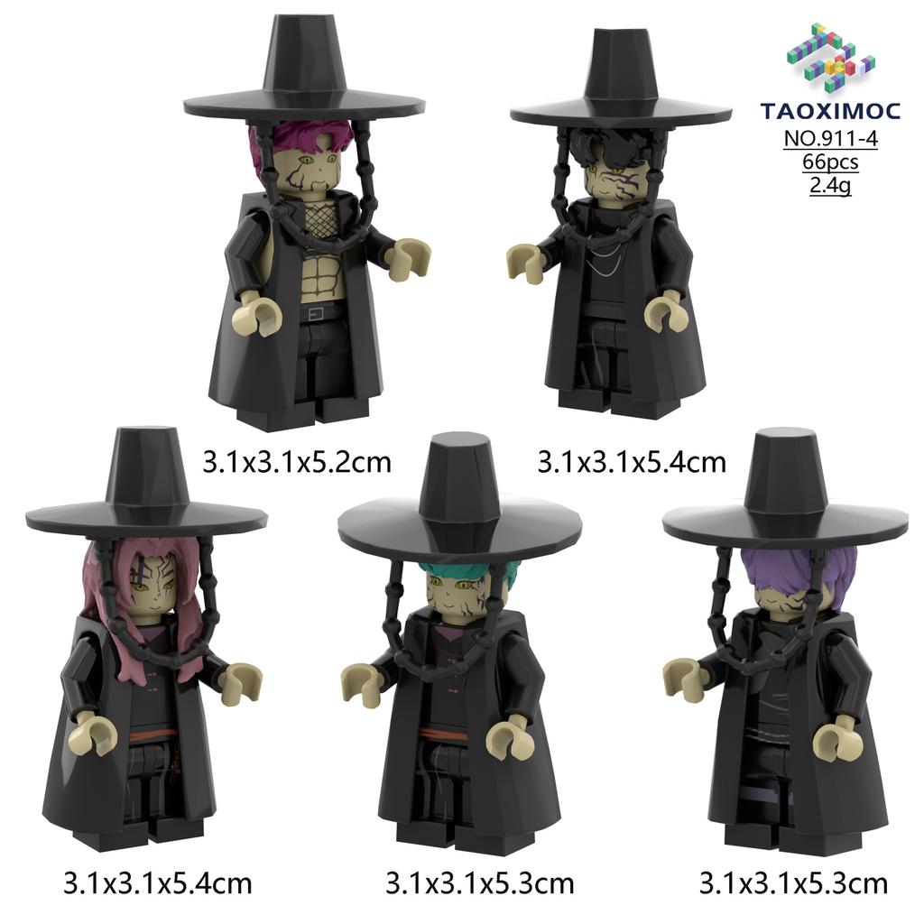 KPop Demon Hunters Building Block Assembly Model Toy Figurines
